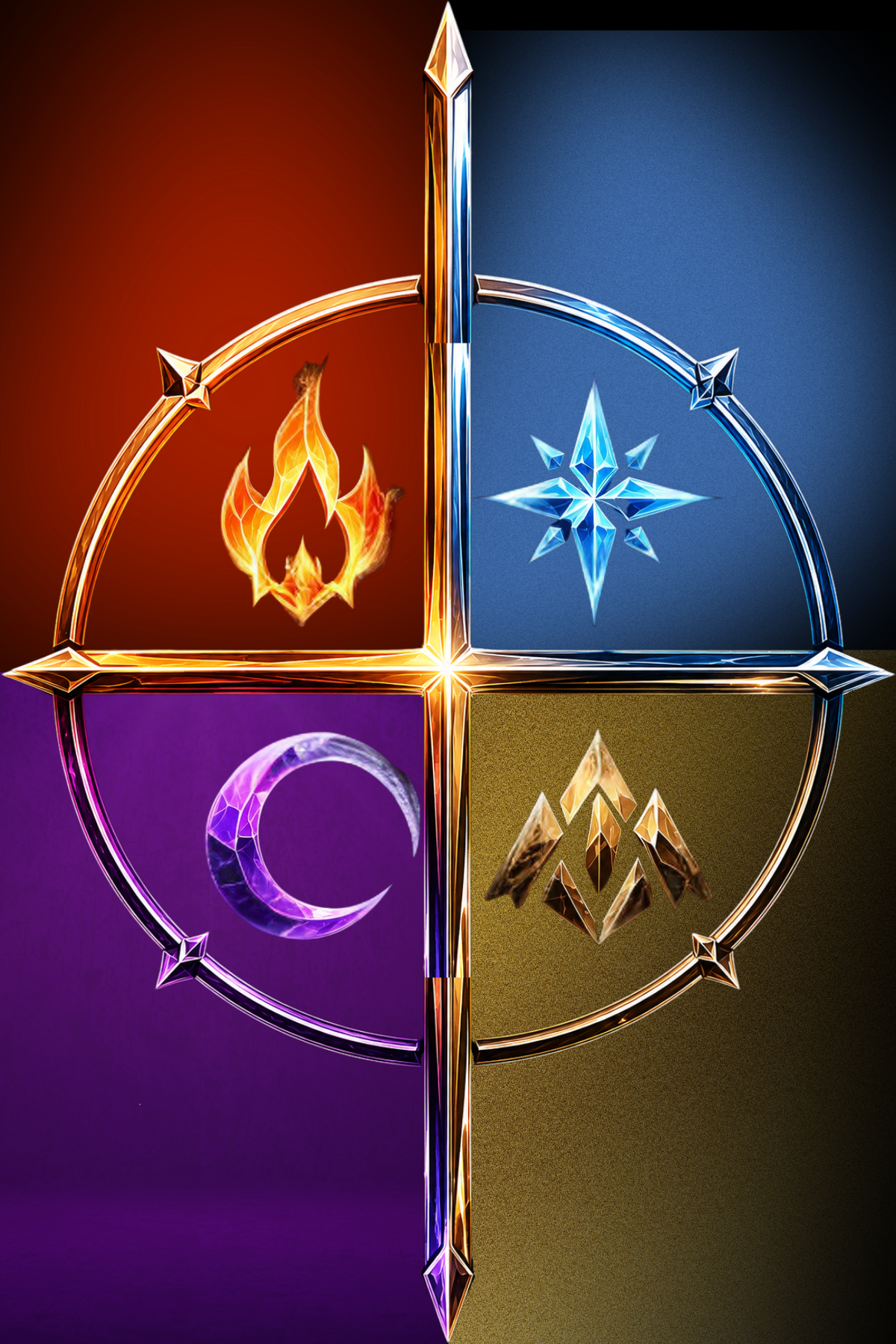 F4TE sigil card