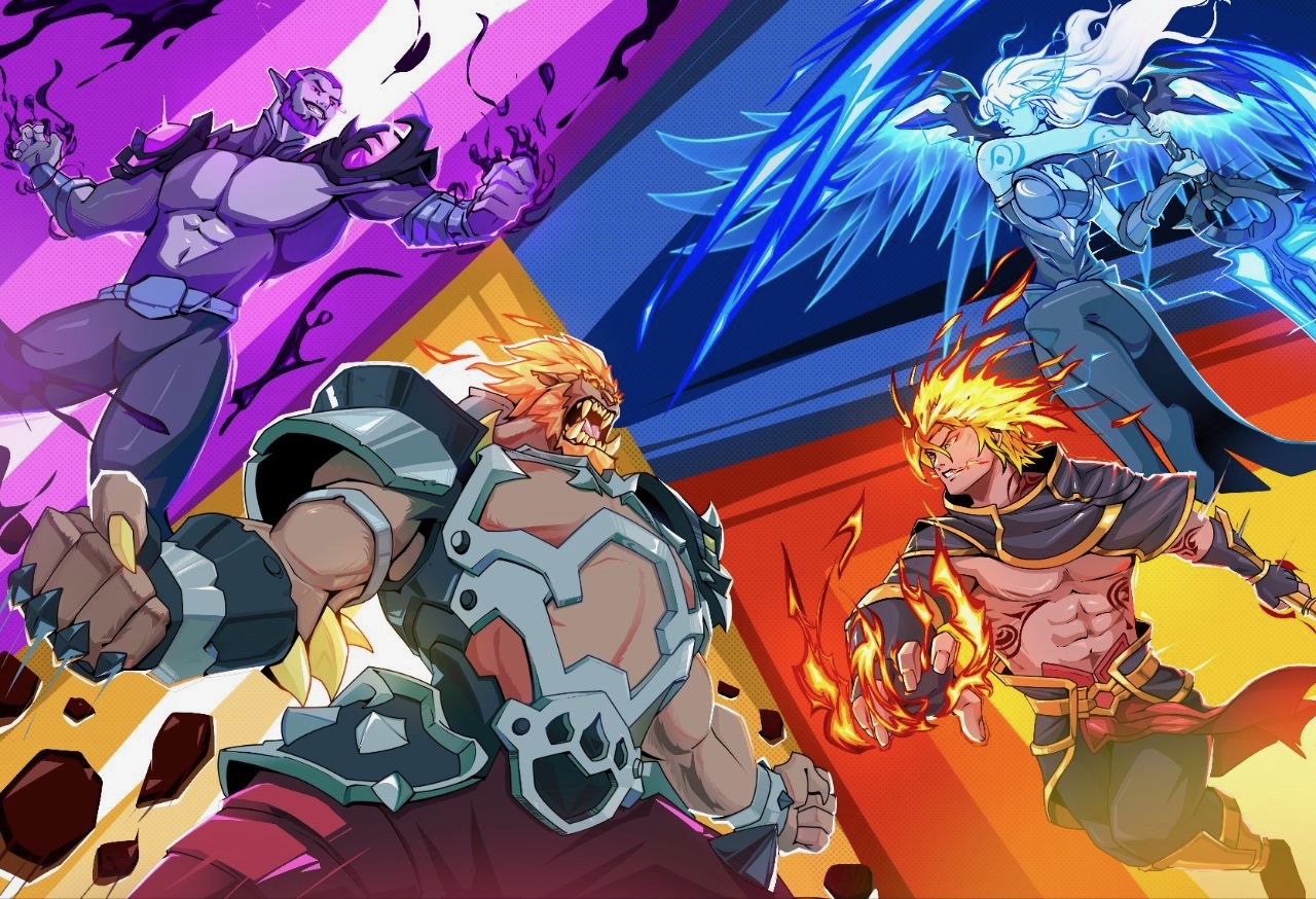 F4TE characters